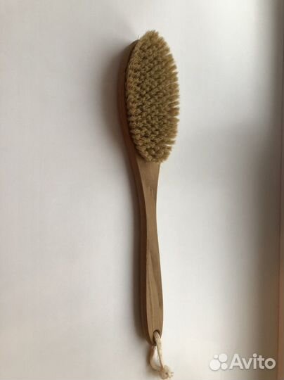 Щетка для сухого массажа из натуральной щетины XXL