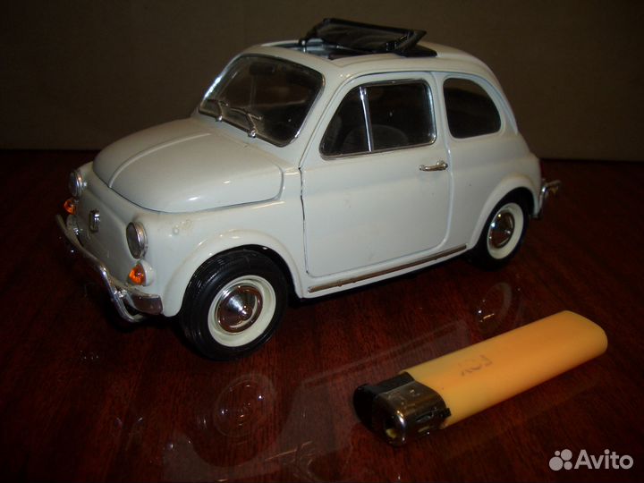 Модель fiat 500 1\16