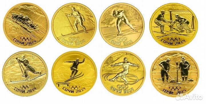 Золотая монета 