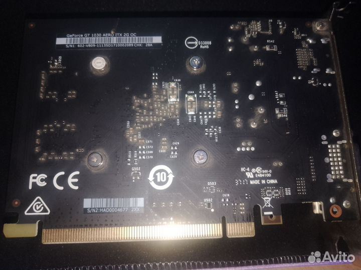 Видеокарта GT 1030 2gb gddr5