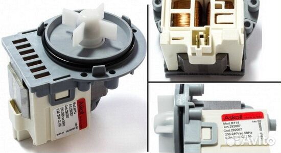 Сливной насос (помпа) Askoll M331/M230/M223 для ст