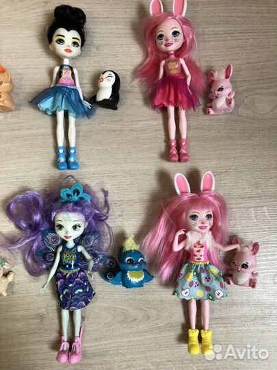 Энчантималс enchantimals Набор 9 шт