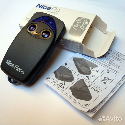 Пульт-брелок Nice Flo2R-S для ворот/шлагбаума