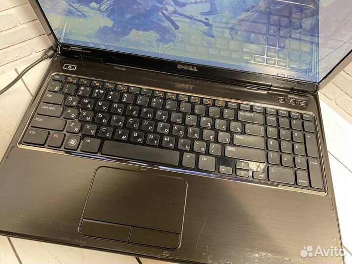 Производительный ноутбук Dell SSD / 4 ядра