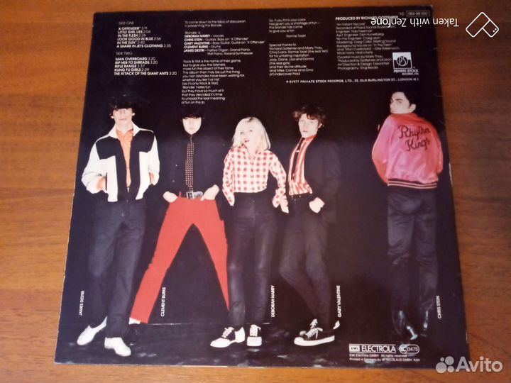Blondie на виниле