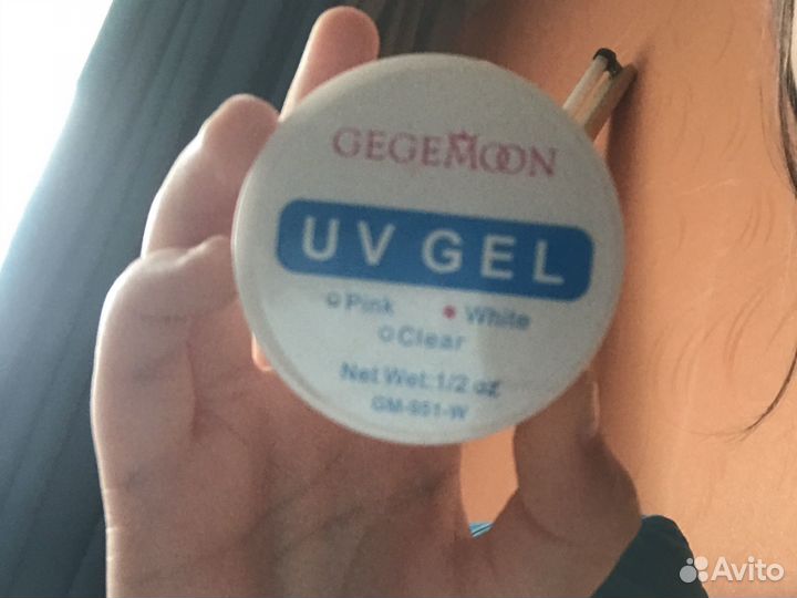 Белый гель для наращивания