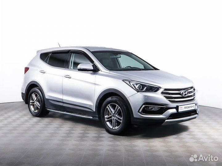 Hyundai Santa Fe 2.4 AT, 2017, 74 000 км