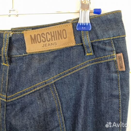 Джинсовая юбка Moschino 42 S оригинал