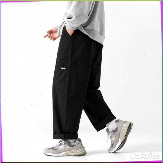 Широкие штаны карго (s - xxl)