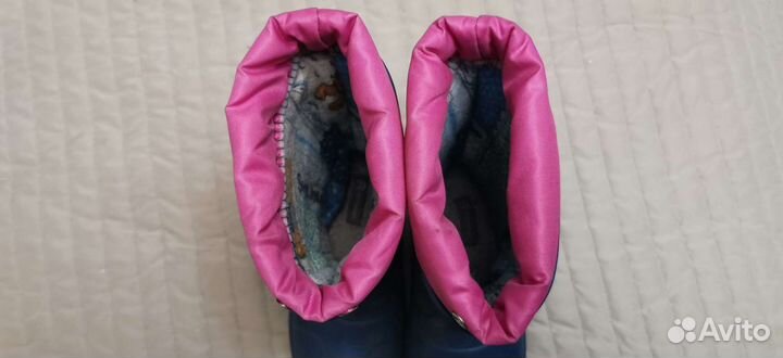 Резиновые сапоги с вкладышем