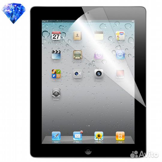 Плёнка защитная для планшетов Apple iPad 2 / 3 / 4