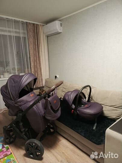 Коляска 3 в 1 Verdi Mocca