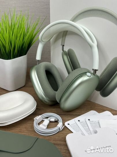 Airpods Max Green Аирподс Макс Премиум 2024