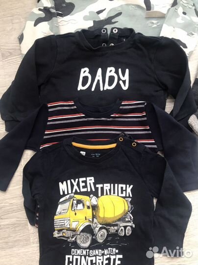 Пакет вещей на мальчика 86 92