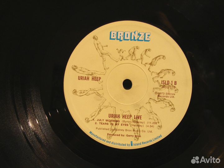 Uriah Heep – Uriah Heep Live - UK 1973