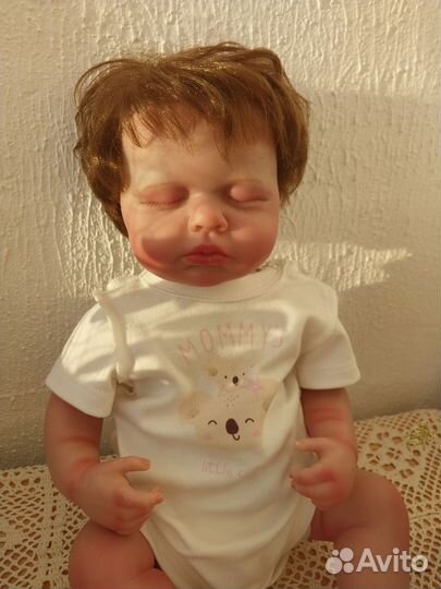Кукла Реборн силиконовая мальчик
