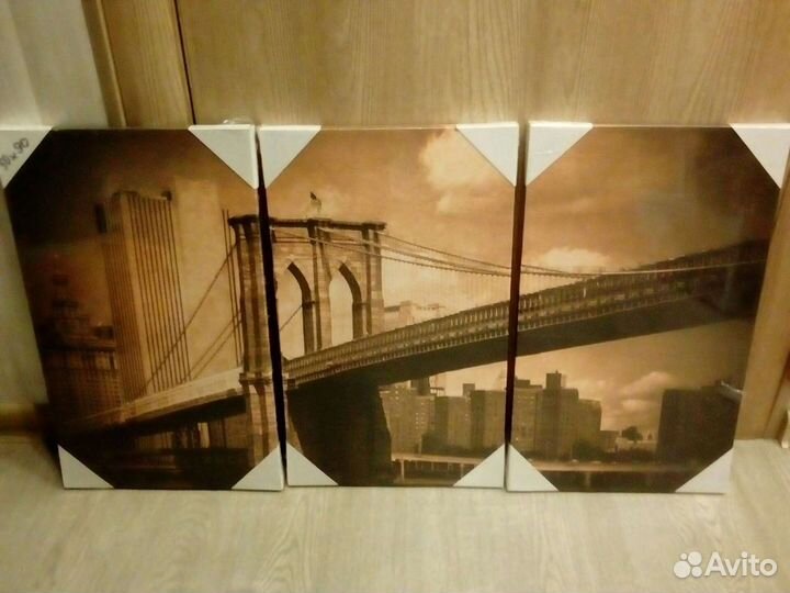 Картина Мост 90х50