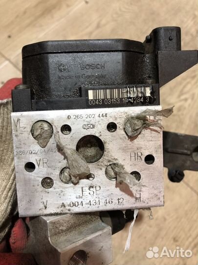 Блок ABS Mercedes Benz W212 W220 W163