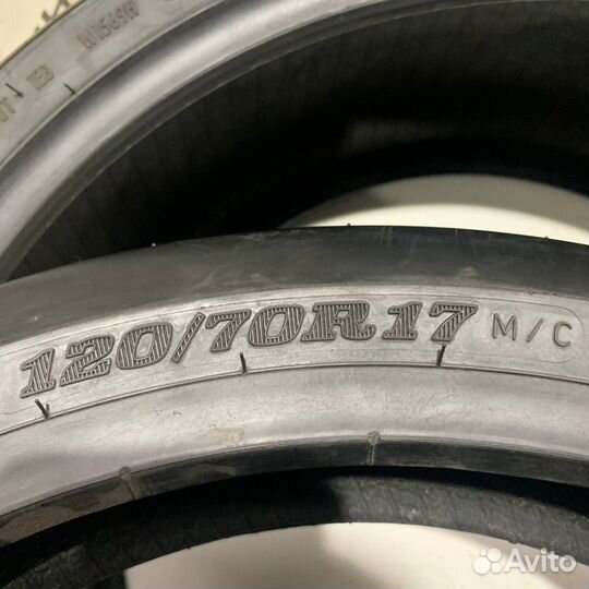 Мотошина бу 120 70 R 17 Dunlop (Slick)