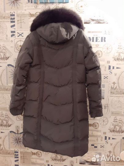 Пуховик женский Finery Geo р.54(на 50-52), длинный