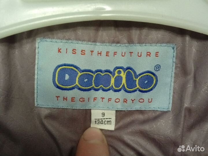 Пуховик для девочки 134