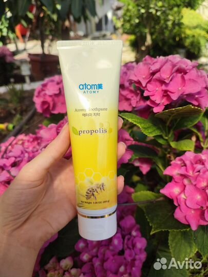 Атоми зубная щётка, паста