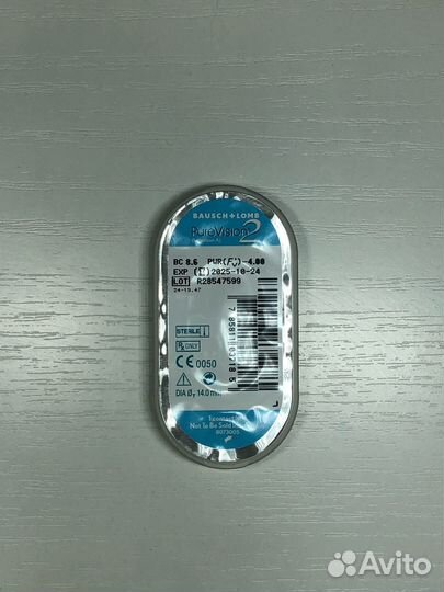 Линзы контактные