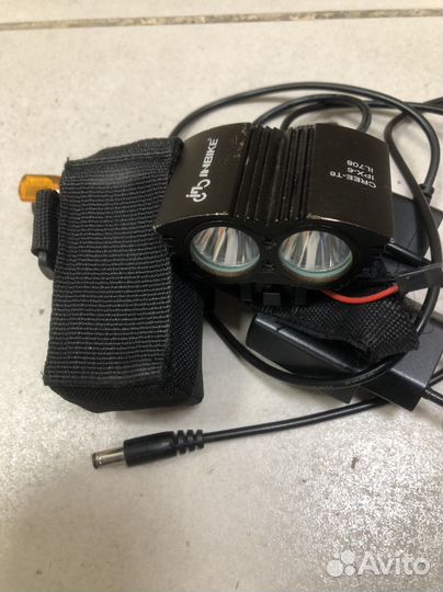 Мощный вело фонарь