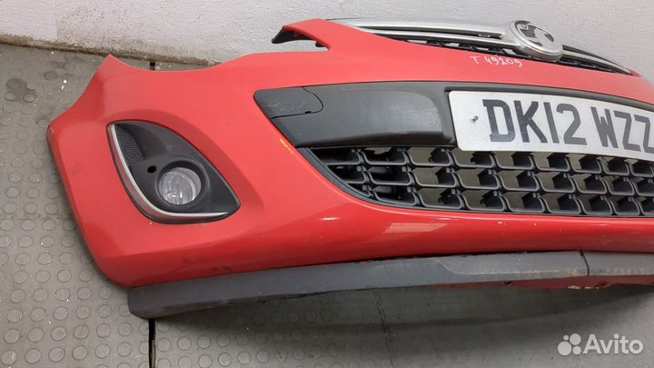 Бампер передний Opel Corsa D