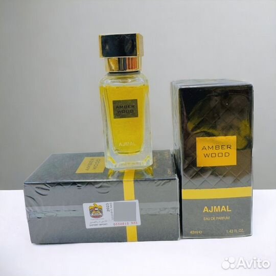 Стойкие духи Amber Wood Ajmal