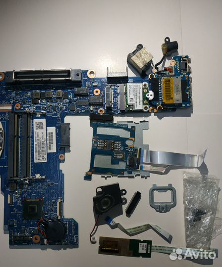 Мат плата в сборе с процом i5 для HP 640g1 и 650g1