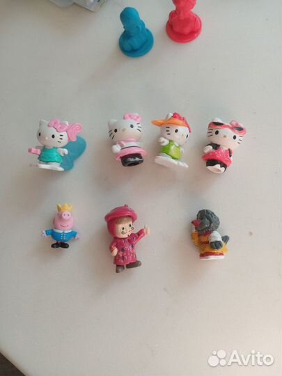 Игрушки из киндера герои мультиков