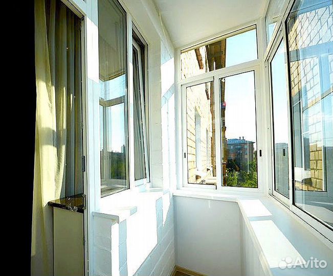 Балконное остекление под ключ