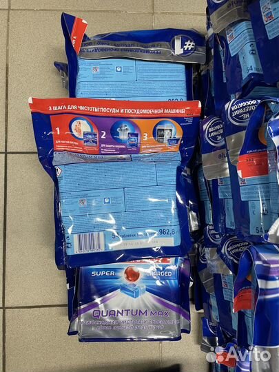 Таблетки для посудомоечных машин finish, 40шт