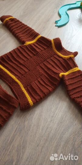 Костюм шерсть, ручная вязка