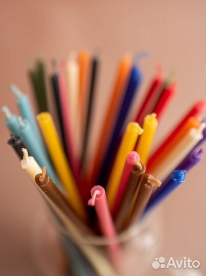 Свечи восковые