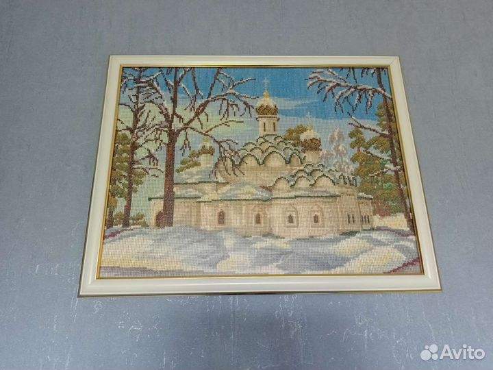 Картина ручной работы (болгарский крестик)