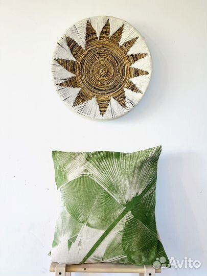 Чехол на подушку / декор интерьера с Бали