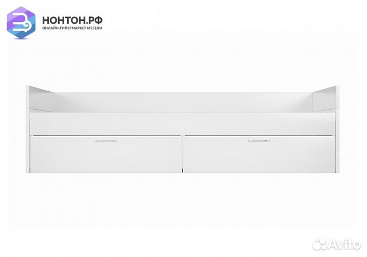 Кровать раздвижная Сириус белая