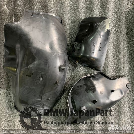Комплект подкрылков задних BMW 3 e46