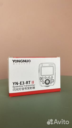 Синхронизатор yongnuo YN E3 RT II для canon