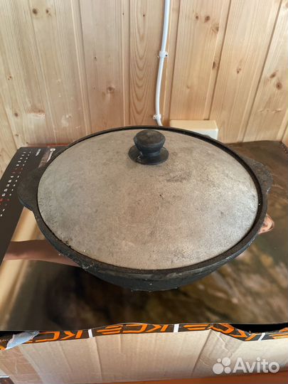 Казан чугунный