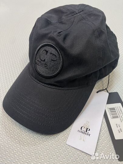 Cp company кепка черная