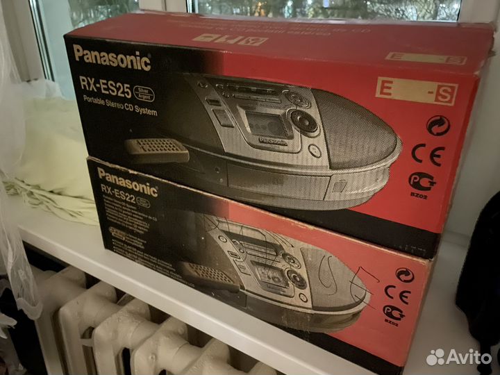 Panasonic rx es 22, 25 и lg cd-810ax