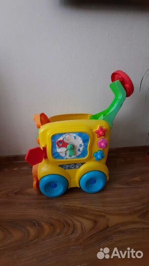 Игрушка автобус-толокар