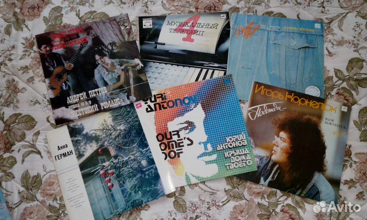 Виниловые пластинки 80ых и 90ых