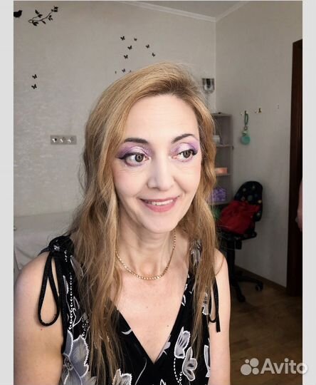 Укладка и макияж на дому