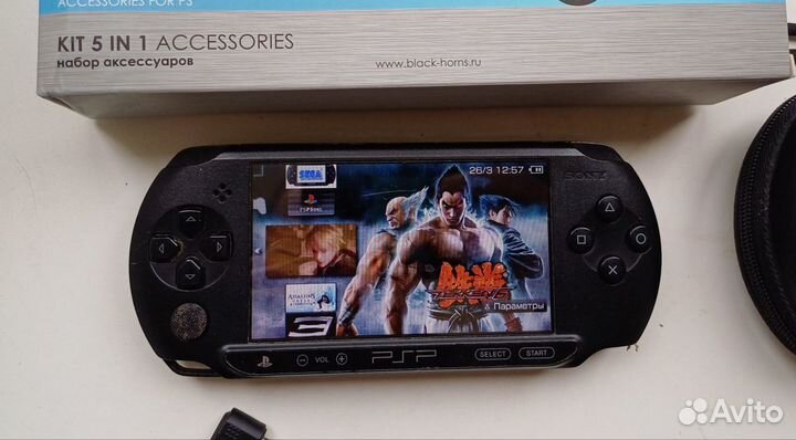 Приставка Sony PSP с играми