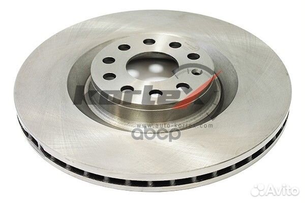 Диск торм. audi A3 03/VW golf V/passat 05- пер