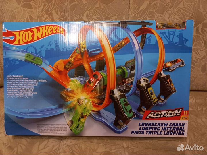 Гоночный трек hot wheels